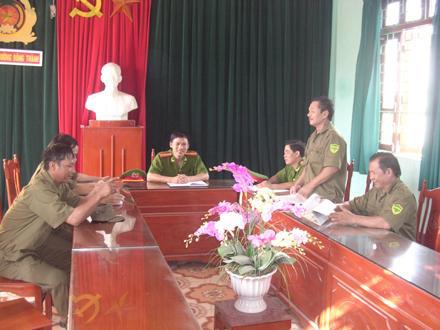 Công an TP Ninh Bình làm theo Lời Bác